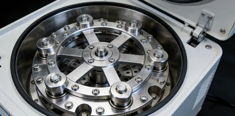 在洁净的实验室内，身穿白大褂的