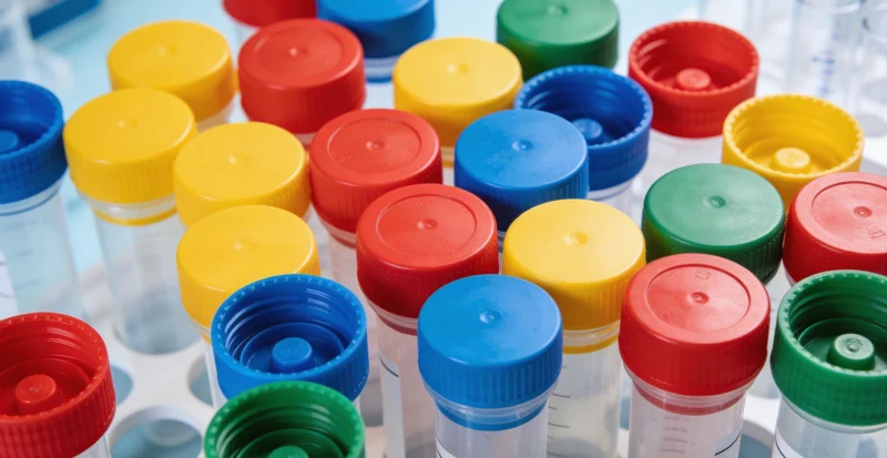 一位父亲正在为孩子接种疫苗,背