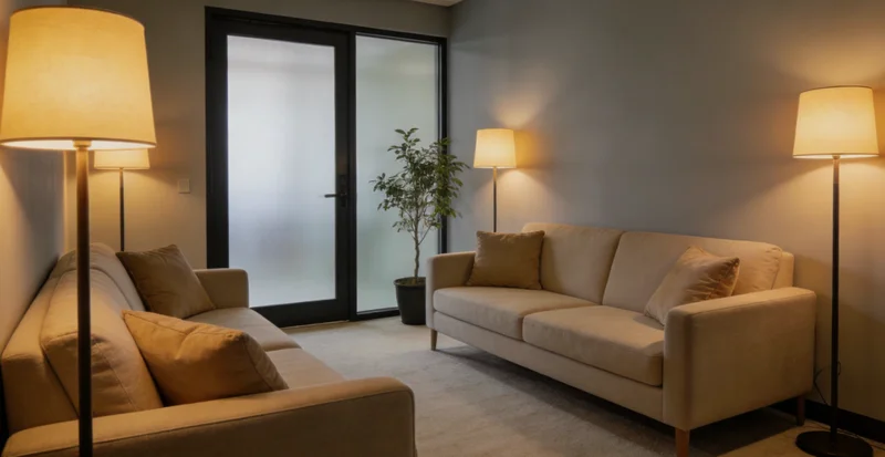 一家人在户外阳光下愉快运动的剪