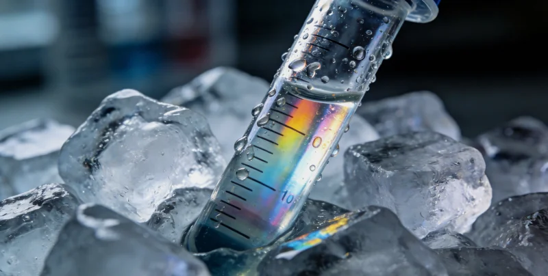 医护人员正在规范采集咽拭子样本