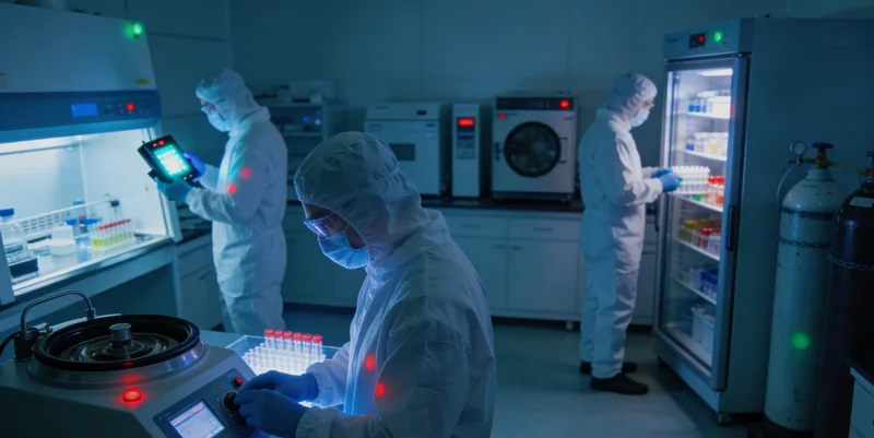 mNGS检测实验室工作场景