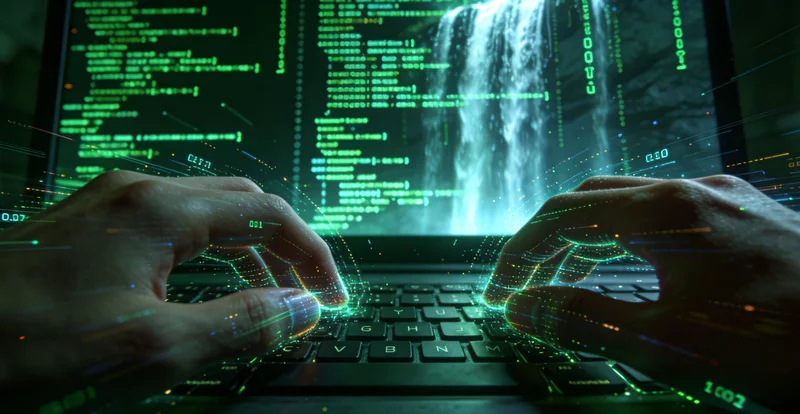 基因测序实验室工作场景