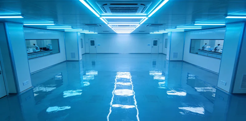 实验室技术人员正在进行精密的基