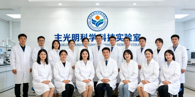 实验室环境下,技术人员正在进行