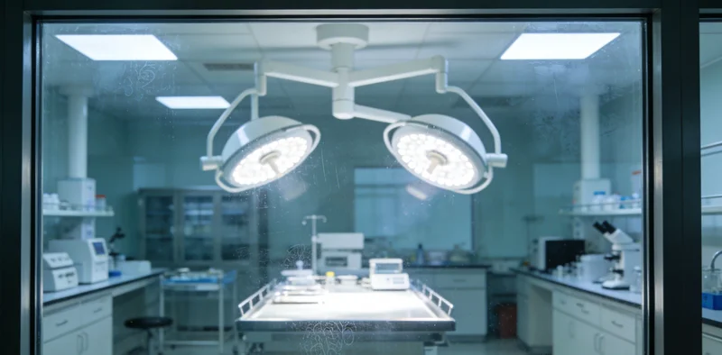 专业基因检测实验室内部设备和工