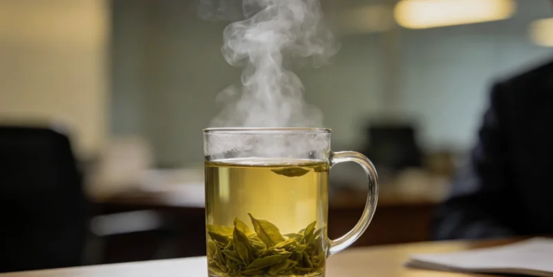 遗传咨询师正在为一位女性详细解读基因检测报告