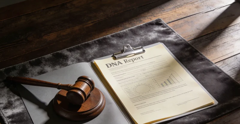 医生在诊室内为患者详细解读检测