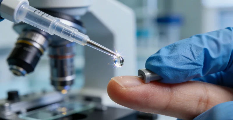 耳鼻喉科医生正在使用鼻咽内窥镜