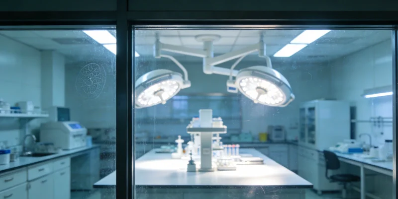 专业人员在温馨环境中为女性解读基因检测报告