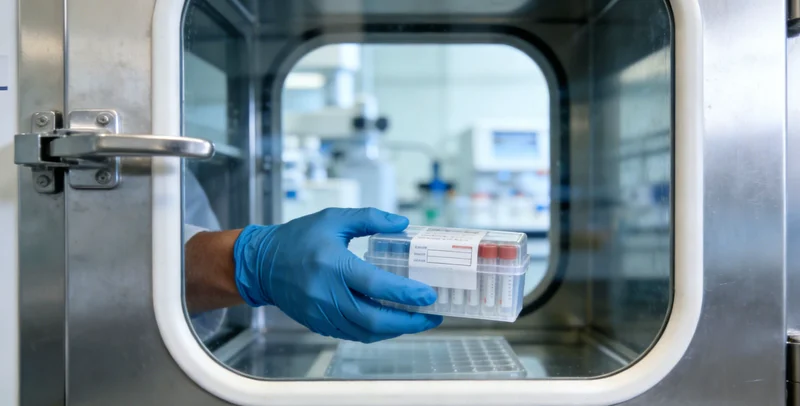 专业人员为客户解读基因检测报告