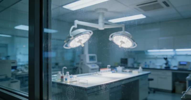 医生向患者讲解基因检测报告内容