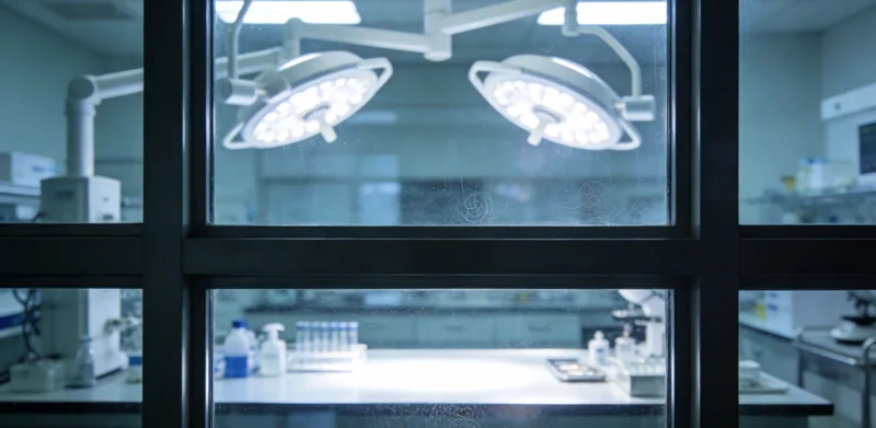 医生正在向家长耐心解读一份清晰的基因检测报告