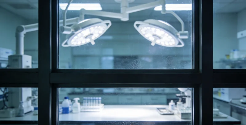 高科技基因测序仪正在运行，屏幕