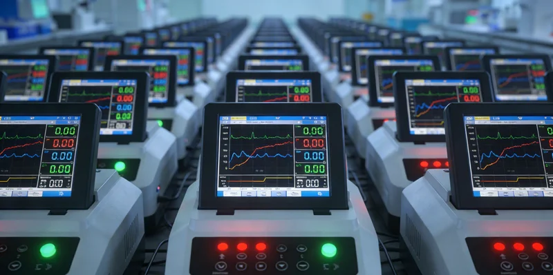 实验室中正在运行的高通量基因测