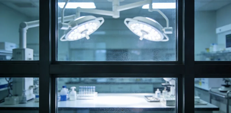 专业人员在采集检测样本