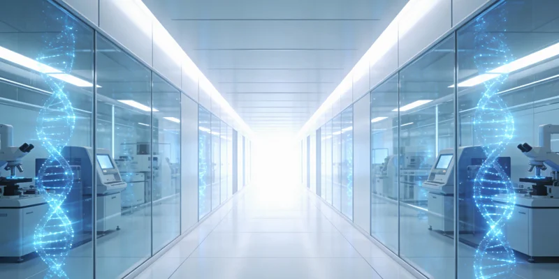 展示从采血、核酸提取、测序到生