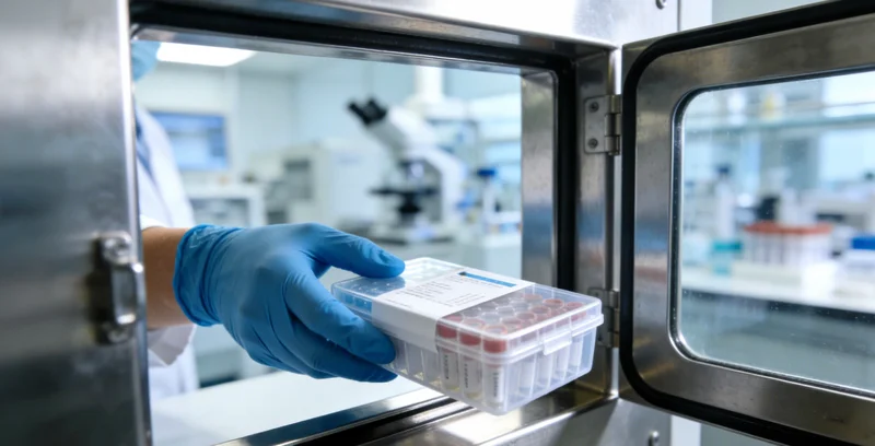 遗传咨询师正在向绍兴市民讲解检测报告