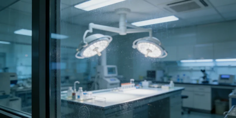 实验室技术人员正在进行PCR扩