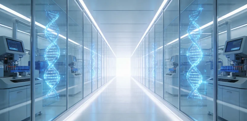 医生在办公室内，正仔细查看并分