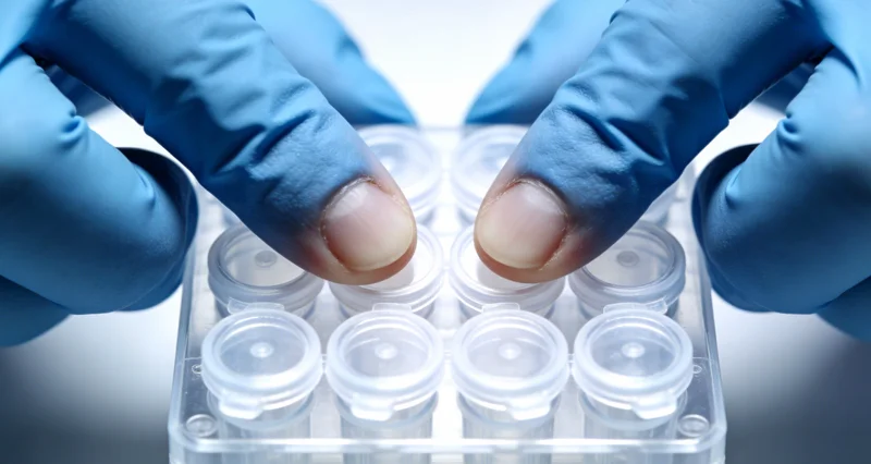 呼吸科医生正在通过支气管镜进行