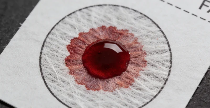 孕妇在医院向医生进行遗传咨询的