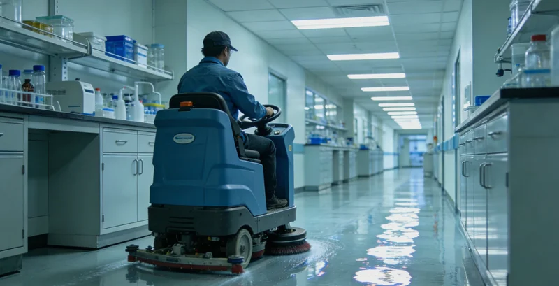 医生在诊室结合电脑报告分析病情