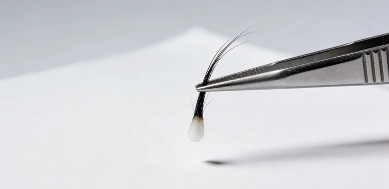 象征健康管理的图标,如放大镜观