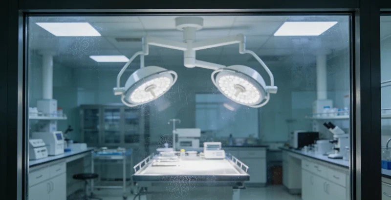 专业人员在进行基因检测分析