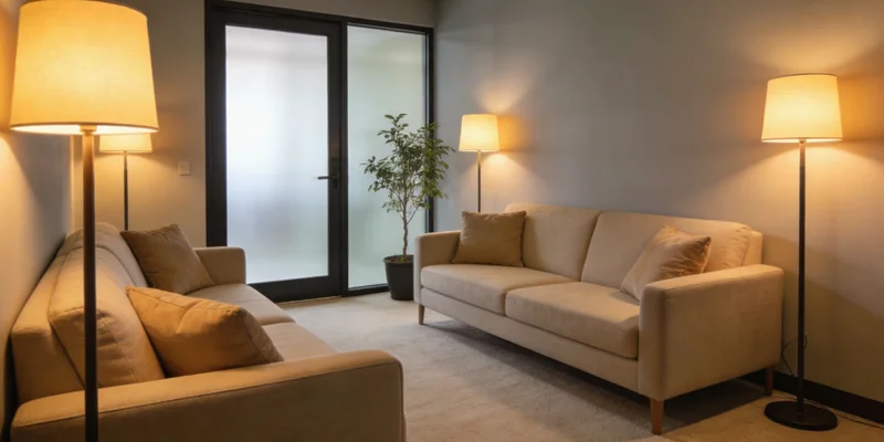 在河池优美环境中,一家人开心健