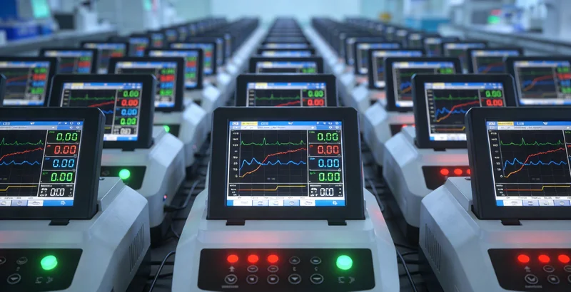 实验室中,高科技的下一代测序仪