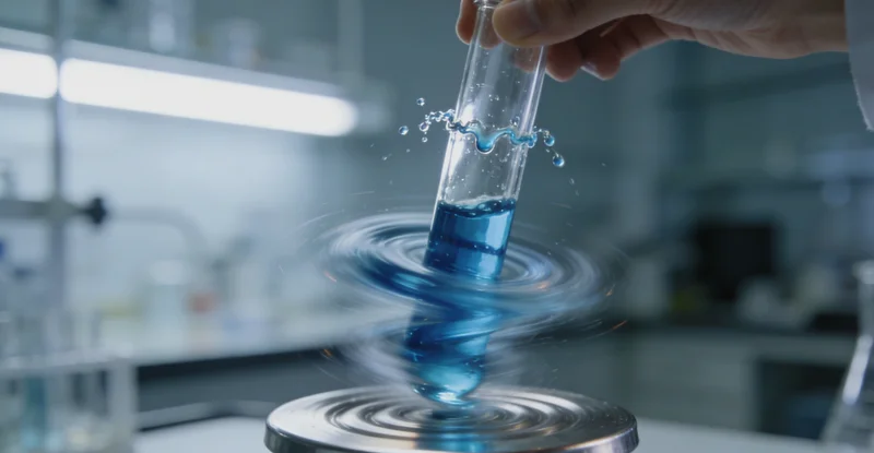 专业人员在向患者解读基因检测报告内容