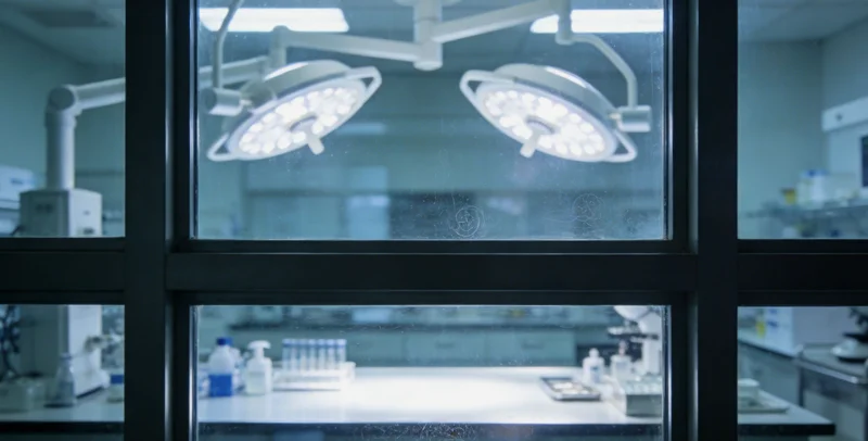 专业人员在实验室内进行基因检测