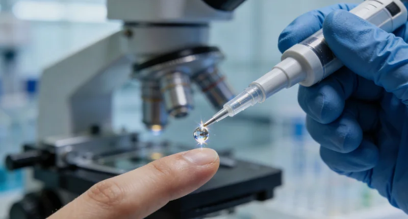 一位宿州中年男性在家中思考健康问题,面露关切