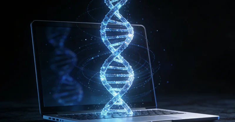 基因检测原理示意图：聚焦于DN