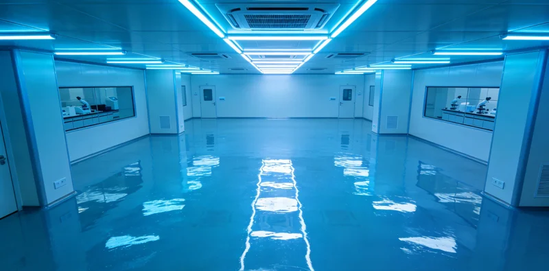 专业基因检测实验室工作场景