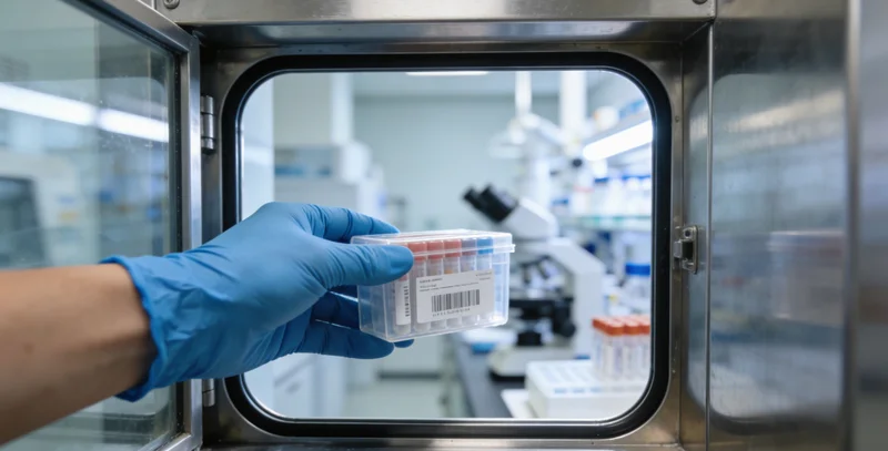 专业的检测分析师正在与湖州本地