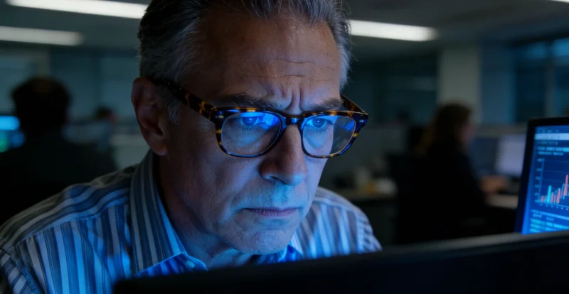 临床医生正在向咨询者解读基因检