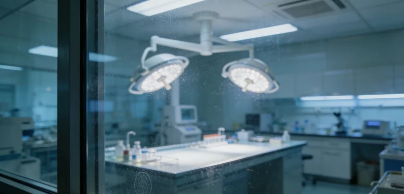 实验室人员操作高通量基因测序仪