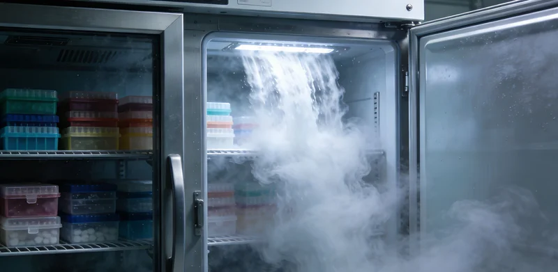 医生与患者家属讨论检测方案