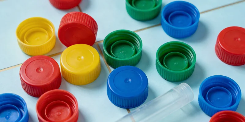 专业的基因检测实验室工作人员正在分析样本