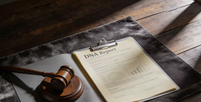 专业人员在进行基因检测报告解读