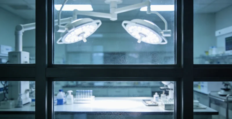 现代化分子诊断实验室内部,技术