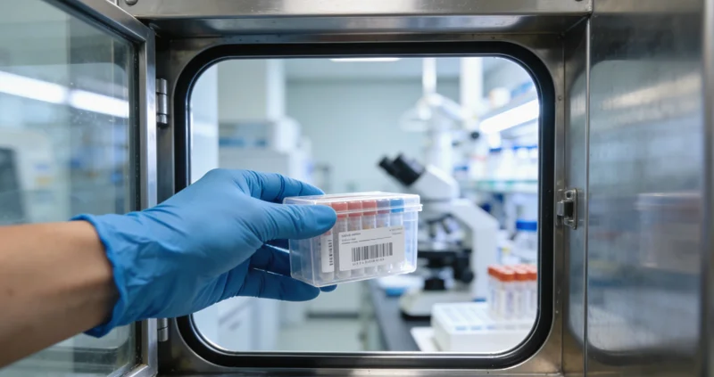 象征基因检测的科学报告，或专业人士与家庭进行健康咨询的温馨画面