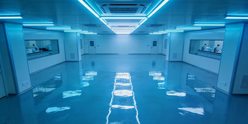 专业实验室内技术人员操作精密检