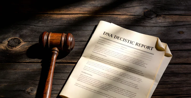 专业人士正在为客户解读基因检测