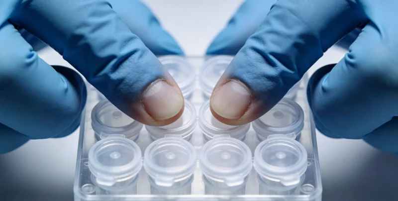 医生正向患者详细解读基因检测报