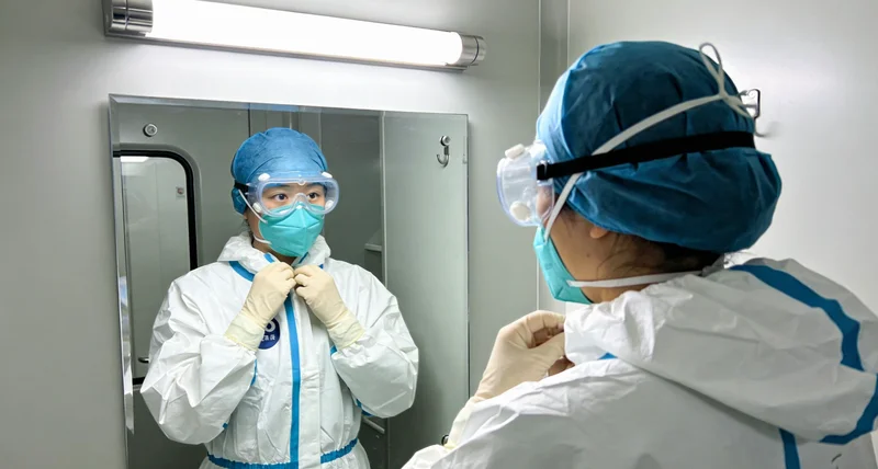 七台河市民在医疗机构咨询场景