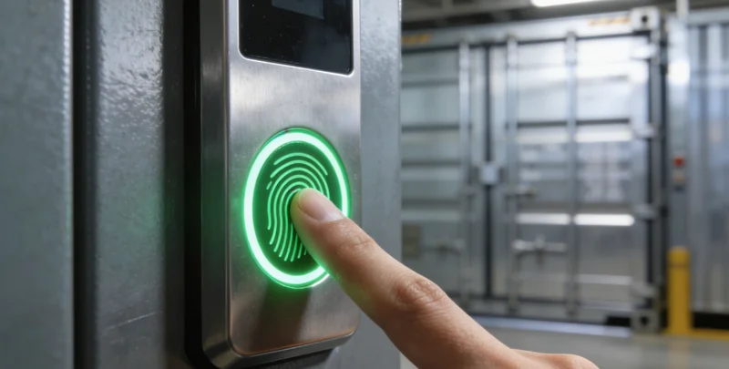 康复患者面带笑容走出医院大门，