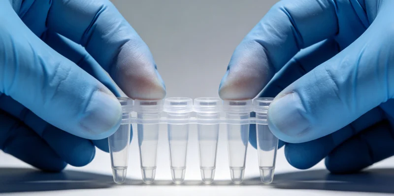 遗传咨询师在安静舒适的环境中，为客户详细解读鼻咽癌基因检测报告