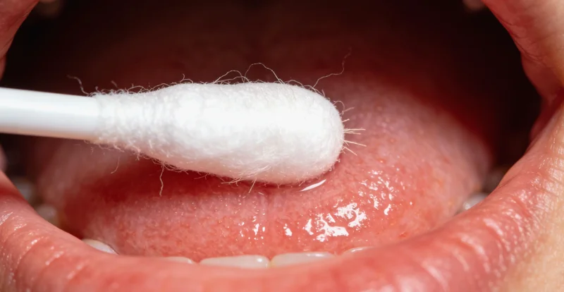 医生正在分析脑部影像检查结果